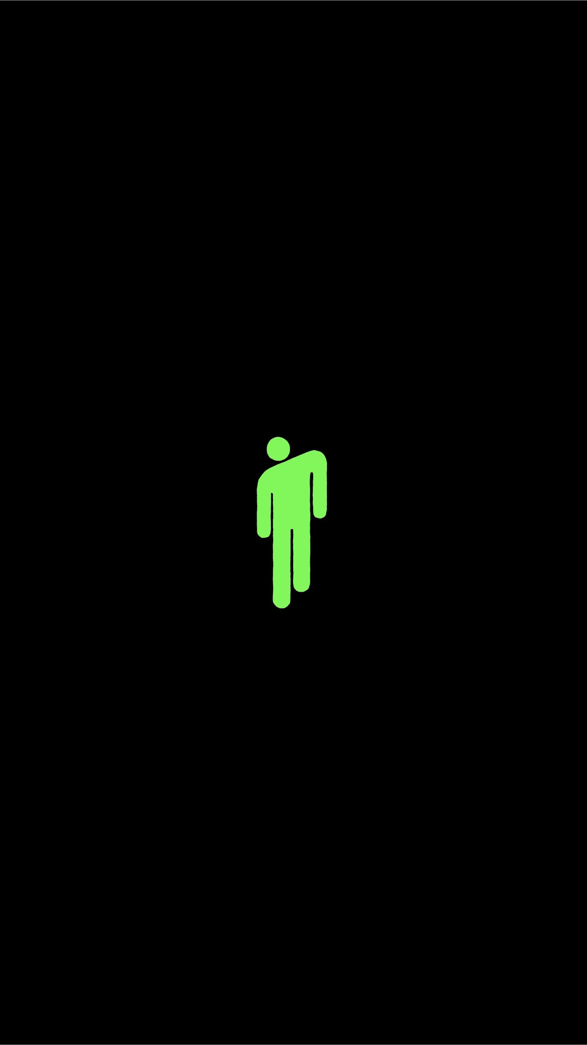 1948x3465 Billie Eilish Black & Neon Green Wallpaper. Green wallpaper, Beautiful nature wallpaper, Aesthetic iphone wallpaper
