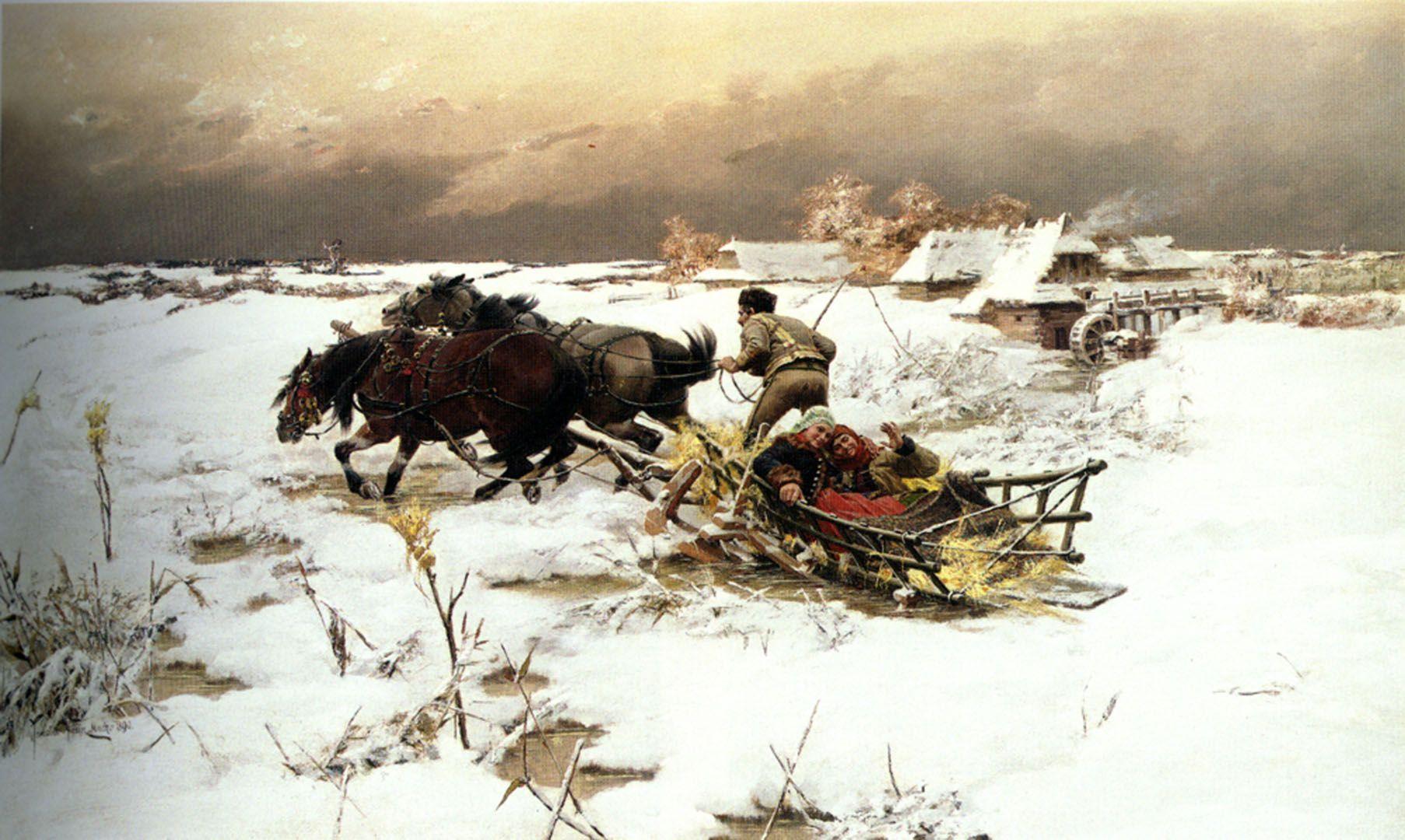 1806x1080 The Sledge Ride