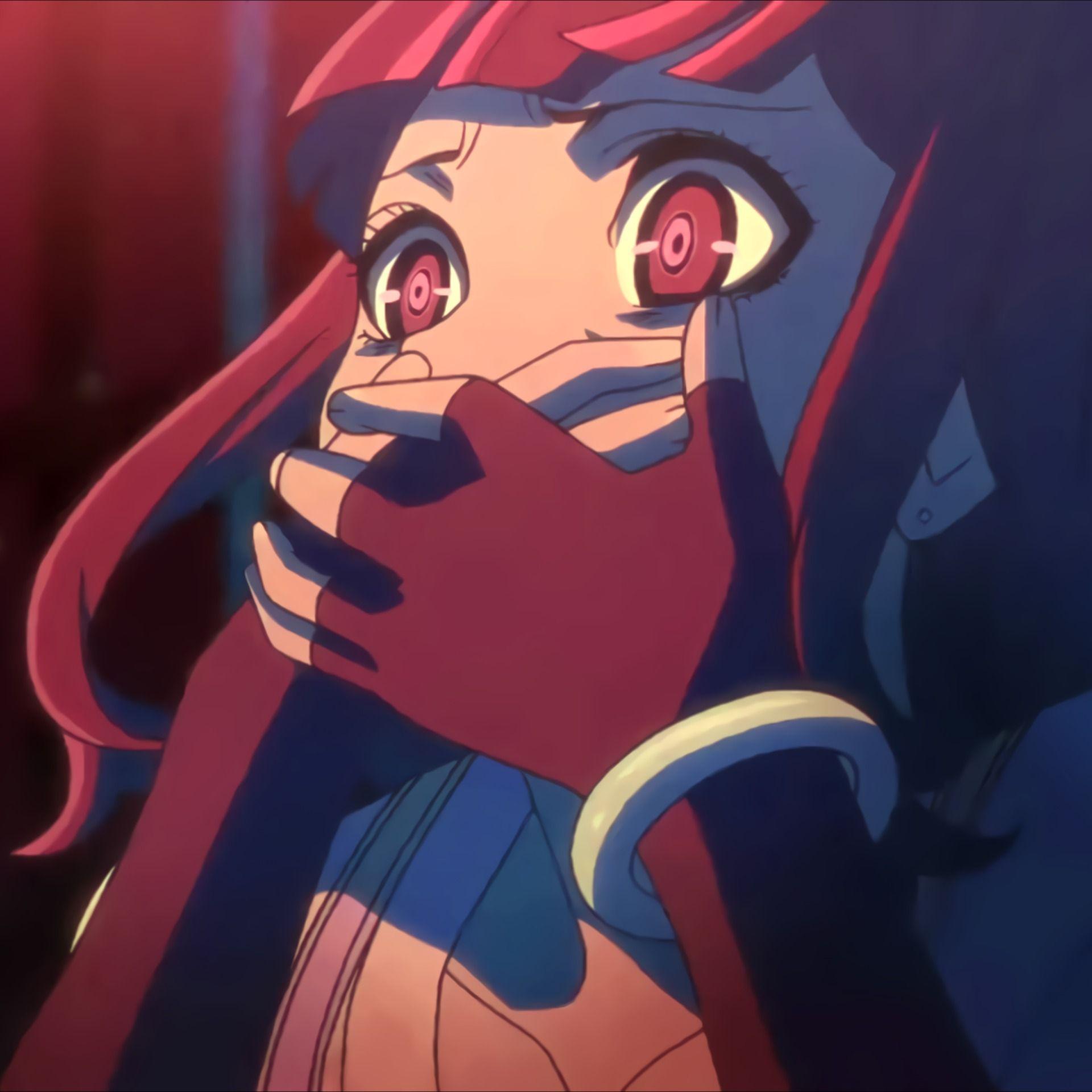 1920x1920 ORDINARY PERSON (Akudama Drive) Anime Icon nanami icon anime; scared anime face expression. Anime faces expressions, Anime, Anime icons