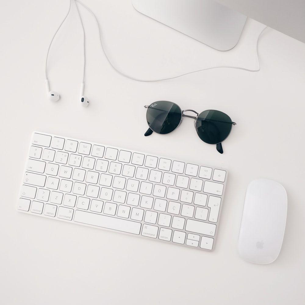 Hình ảnh bàn phím và chuột Apple Magic 1000x1000 - Hình ảnh trắng miễn phí