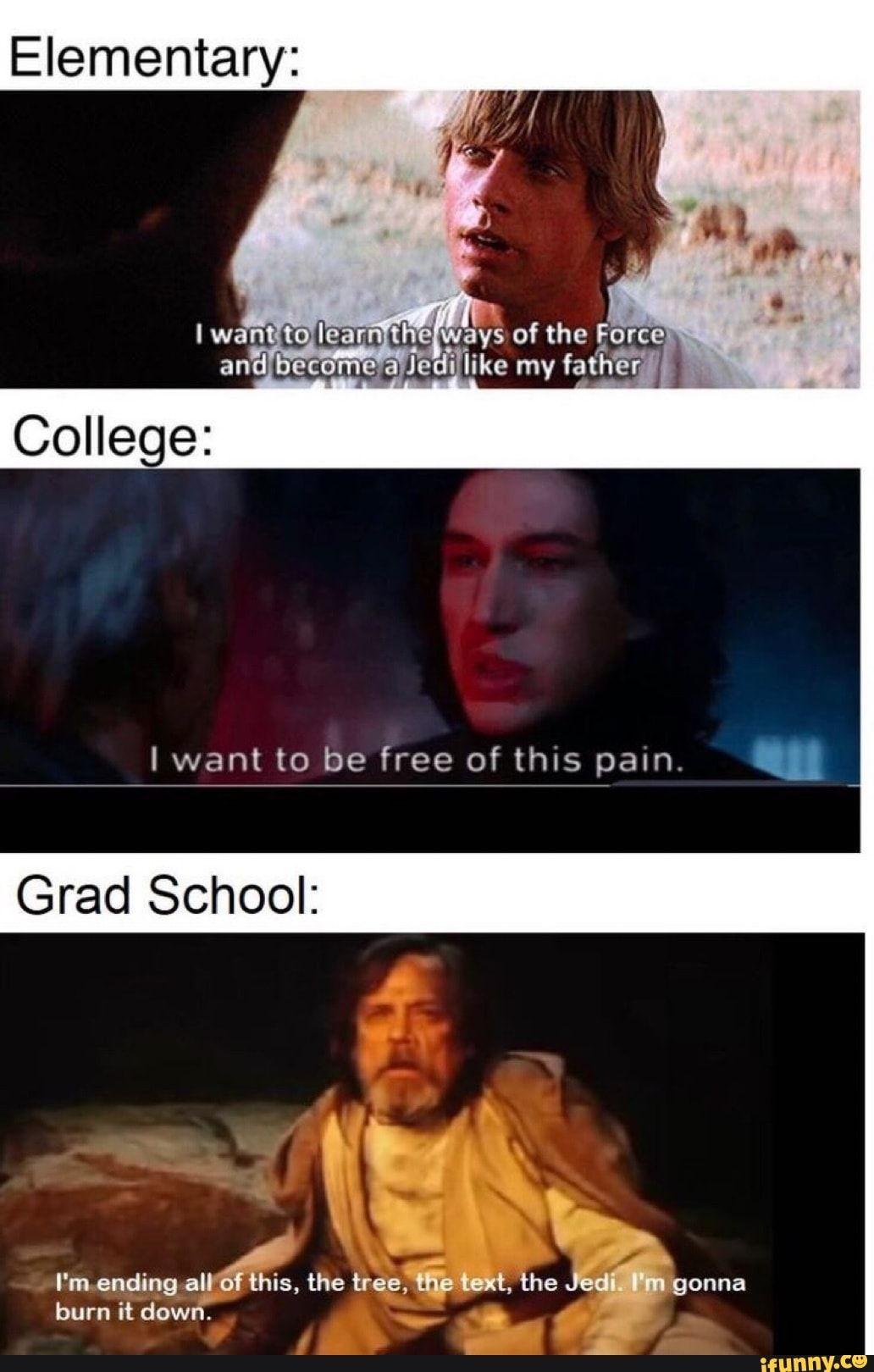 1032x1620 Elementary: :). Funny star wars memes, Star wars humor, Star wars memes