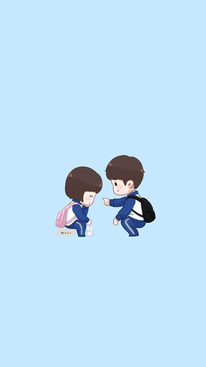720x1280 Anime. Cute couple wallpaper, Cute wallpaper, A love so beautiful