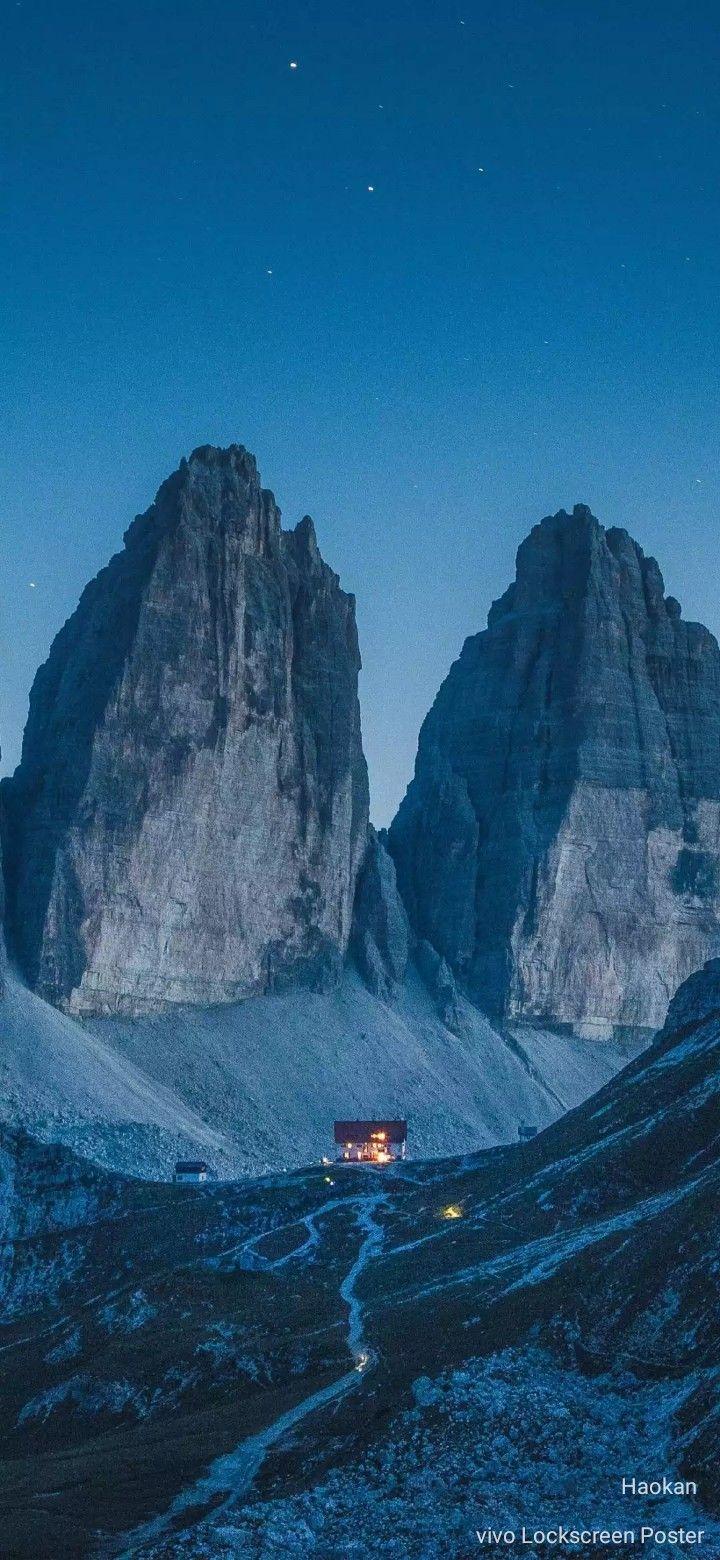 720x1560 Pegunungan Dolomites. Foto alam, Pegunungan, Alam