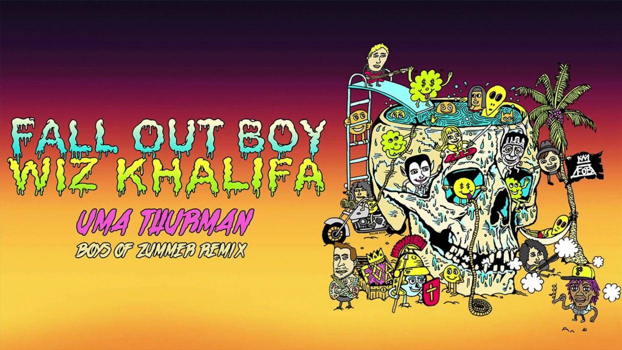 1244x700 FALL OUT BOY pop punk rock alternative 1fallob concert poster wiz