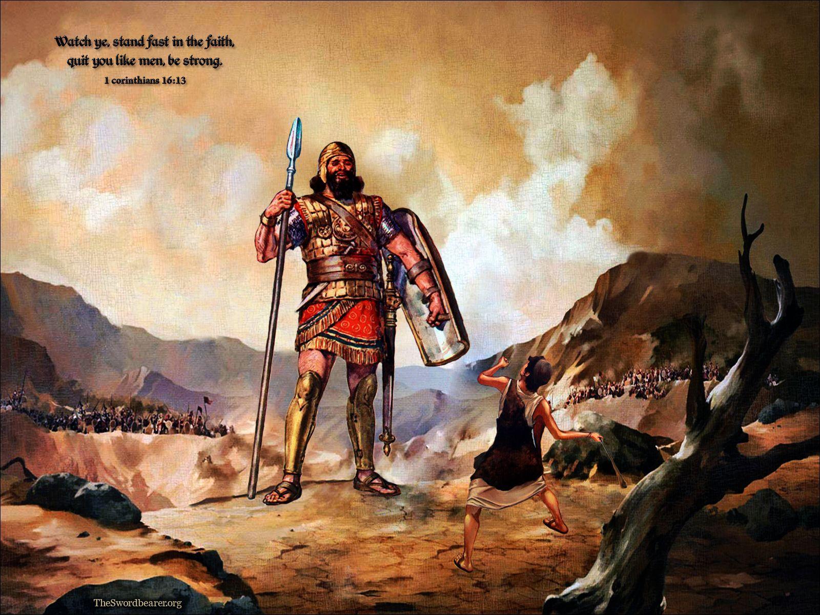 David And Goliath Wallpapers Top Free David And Goliath Backgrounds 