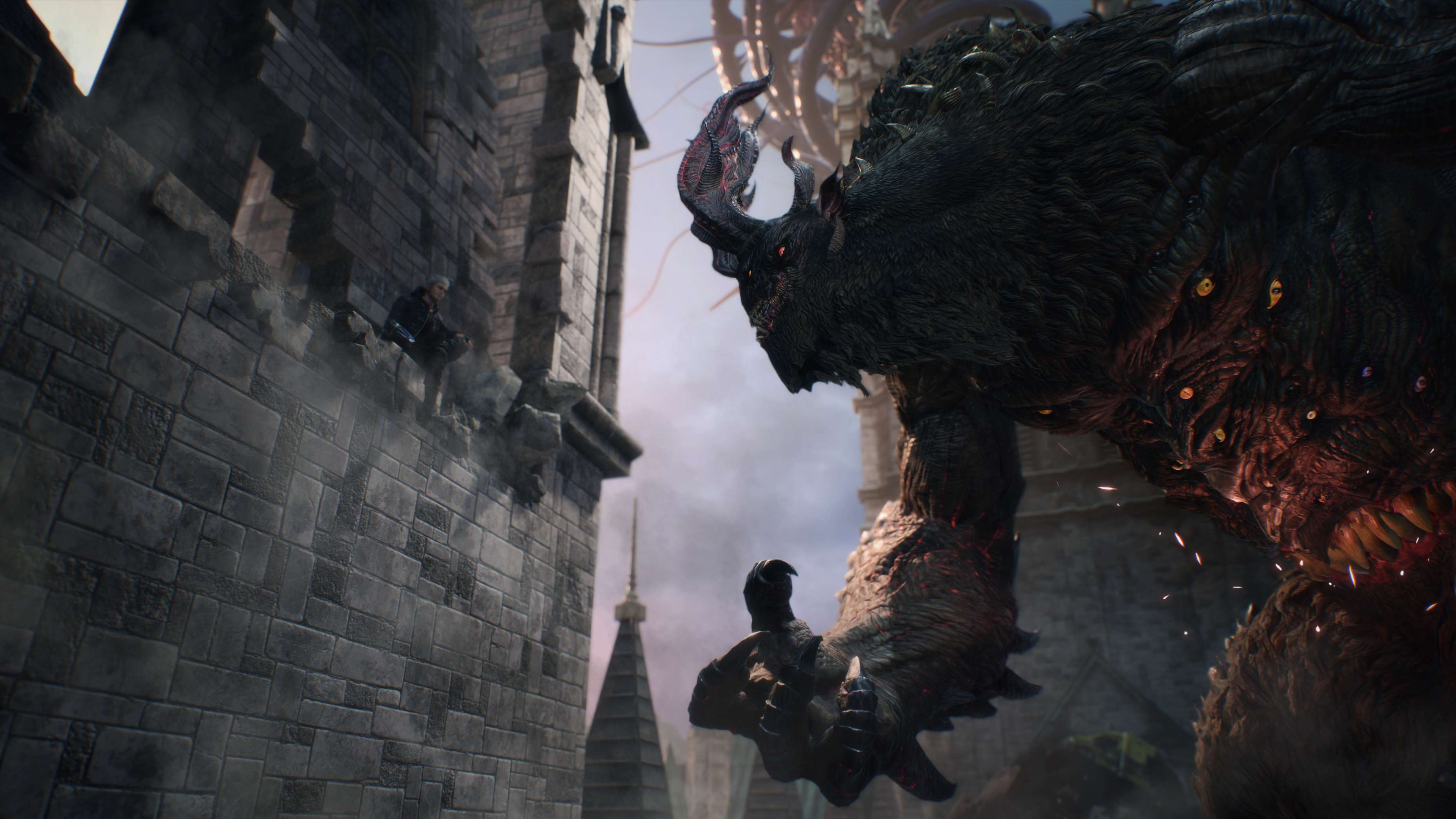 3720x2092 Goliath Devil May Cry
