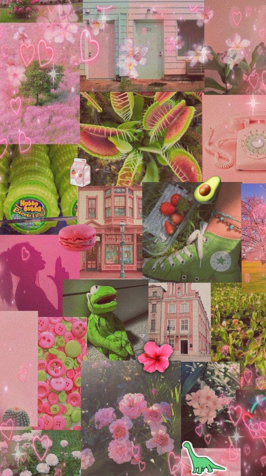 Pink And Green Aesthetic Pfp Image - IMAGESEE