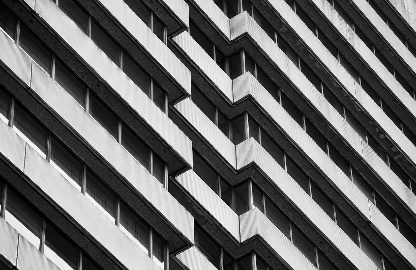1650x1070 Brutalist High Rise Architecture Wallpaper Mural