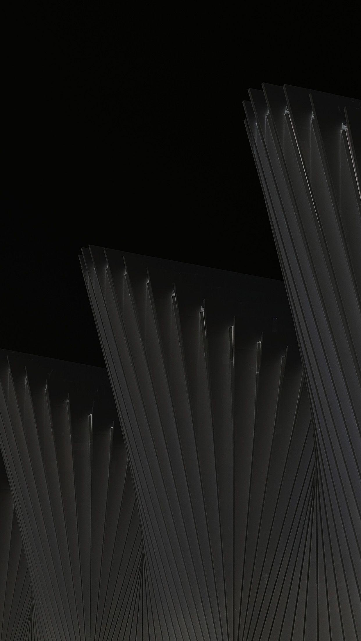 1242x2208 Simple Architecture Dark Pattern Background Wallpaper