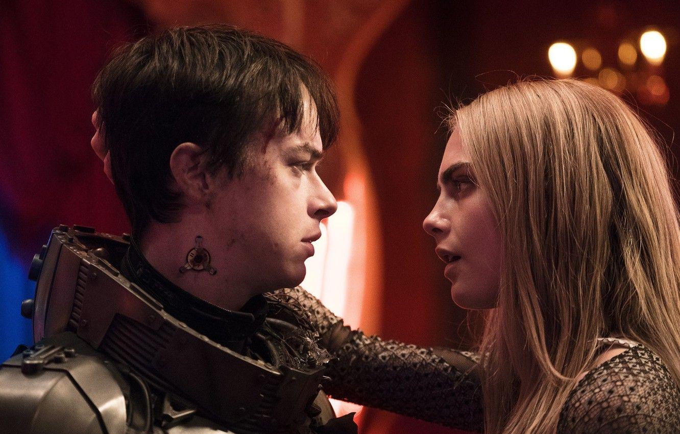 1332x850 Wallpaper cinema, movie, blonde, film, suit, seifuku, Cara Delevingne, Dane DeHaan, Laureline, Valerian, Valerian And The City Of A Thousand Planets image for desktop, section фильмы