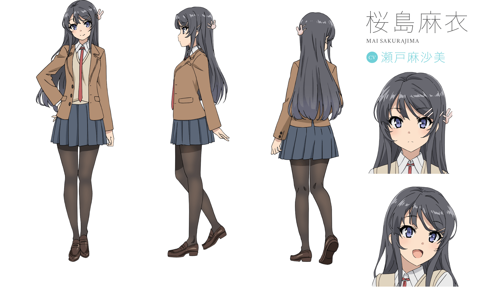 1668x998 Seishun Buta Yarou wa Bunny Girl Senpai no Yume wo Minai Characters Anime Design