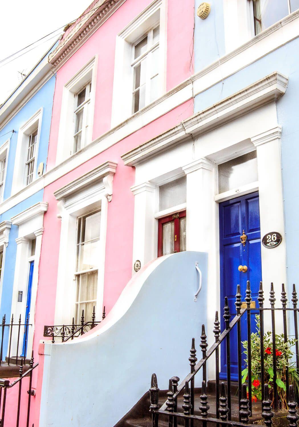 1049x1500 A Guide to Discovering London's Most Photogenic Notting Hill Houses. House on a hill, Notting hill london, London wallpaper