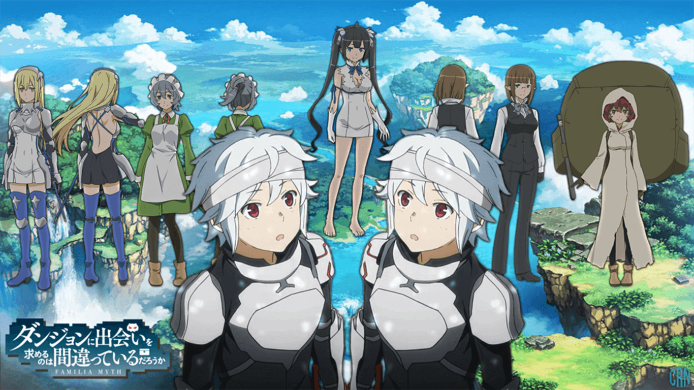 1366x768 Dungeon Ni Deai Wo Motomeru No Ha Machigatteiru Darou Ka Wallpaper