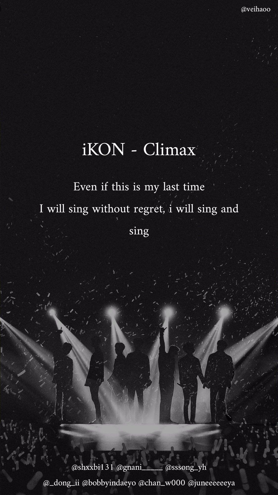 1124x2000 iKON. Kutipan lirik, Lirik lagu, Lagu