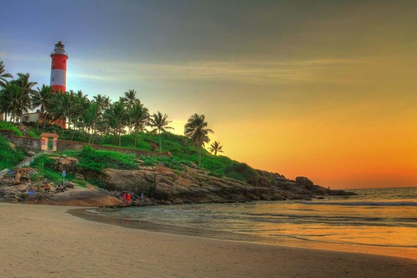 1444x963 Sea Sunset Lighthouse Beach Desktop Wallpaper For Mac Beach HD 16