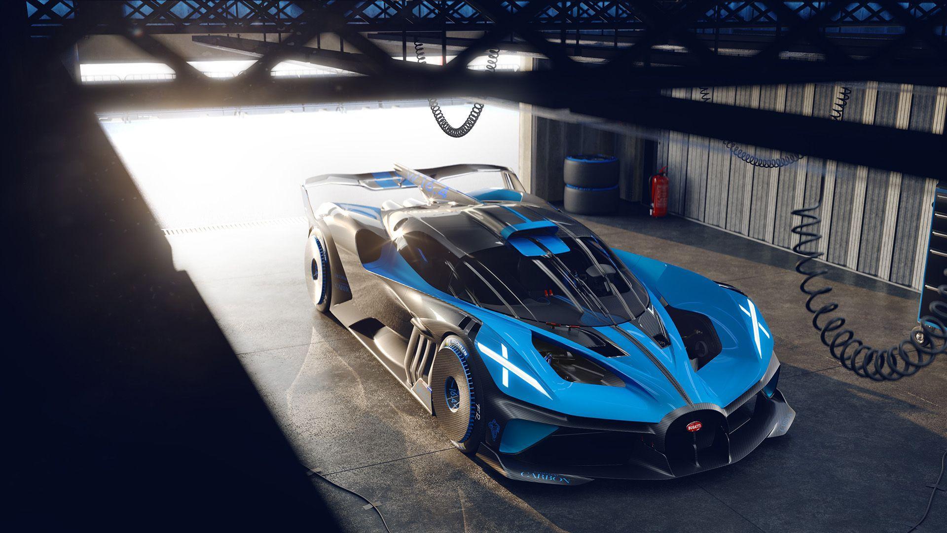 1920x1080 Bugatti Bolide Is An 1825 HP Lightweight Track Monster
