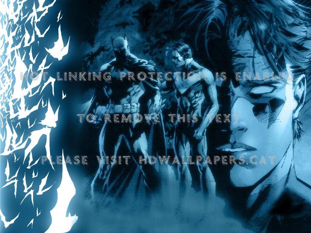1024x768 Nightwing With Batman Asylum Dick Comics Dc Grayson Jim Lee
