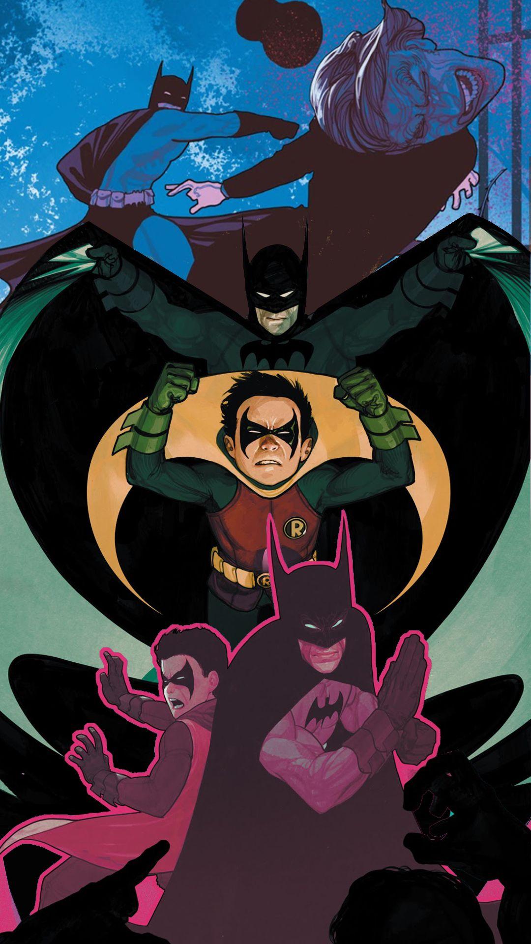 1080x1920 Artwork I made a wallpaper based on the Dick Grayson era of Batman. Art