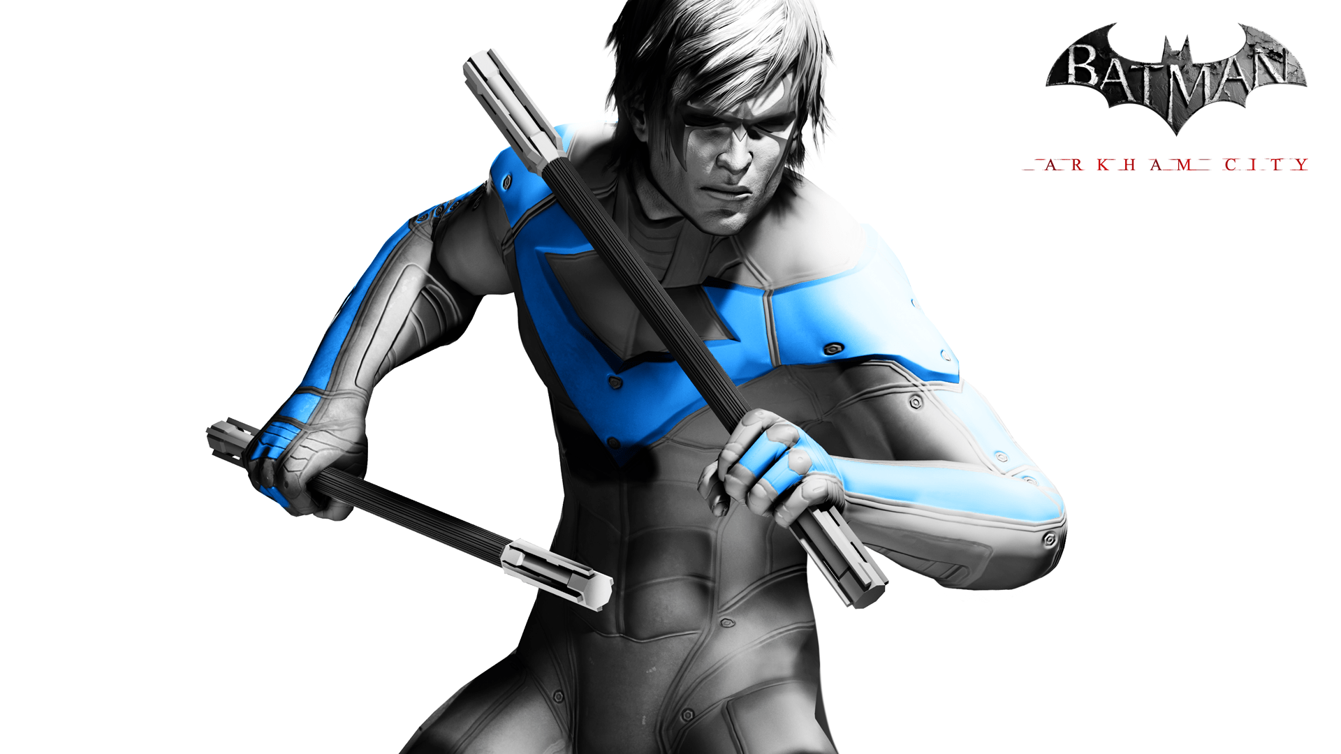 1920x1080 Batman: Arkham City, Nightwing (Dick Grayson) HD Wallpaper & Background • 1895 • Wallur