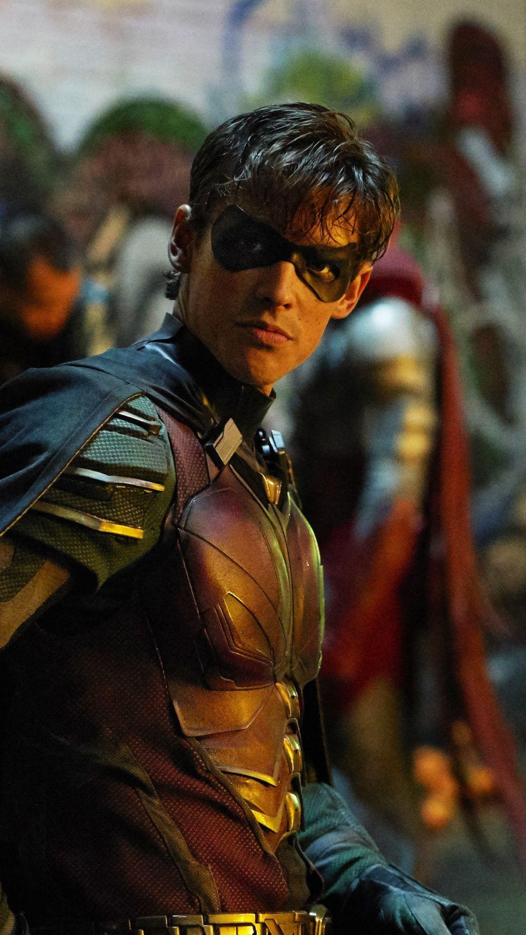1080x1920 Dick Grayson Nightwing Titans Wallpaper