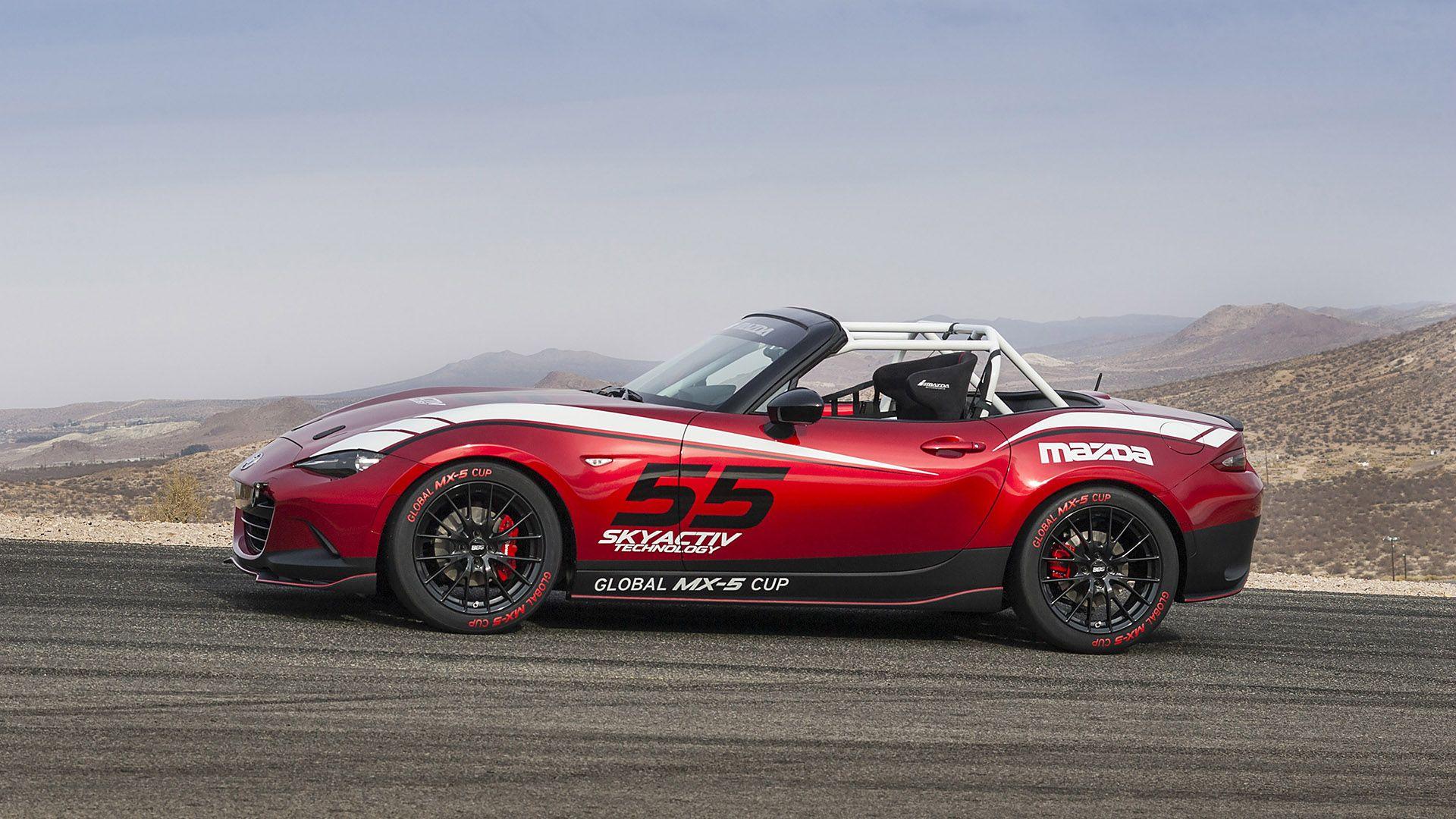1920x1080 Mazda Global MX 5 Cup Racecar Wallpaper, Specs & Videos