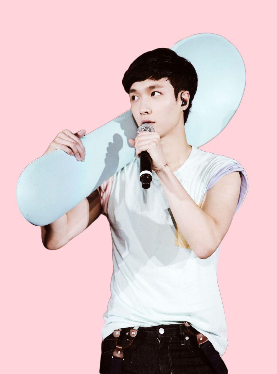 949x1280 Exo wallpaper Lay zhang yixing pink