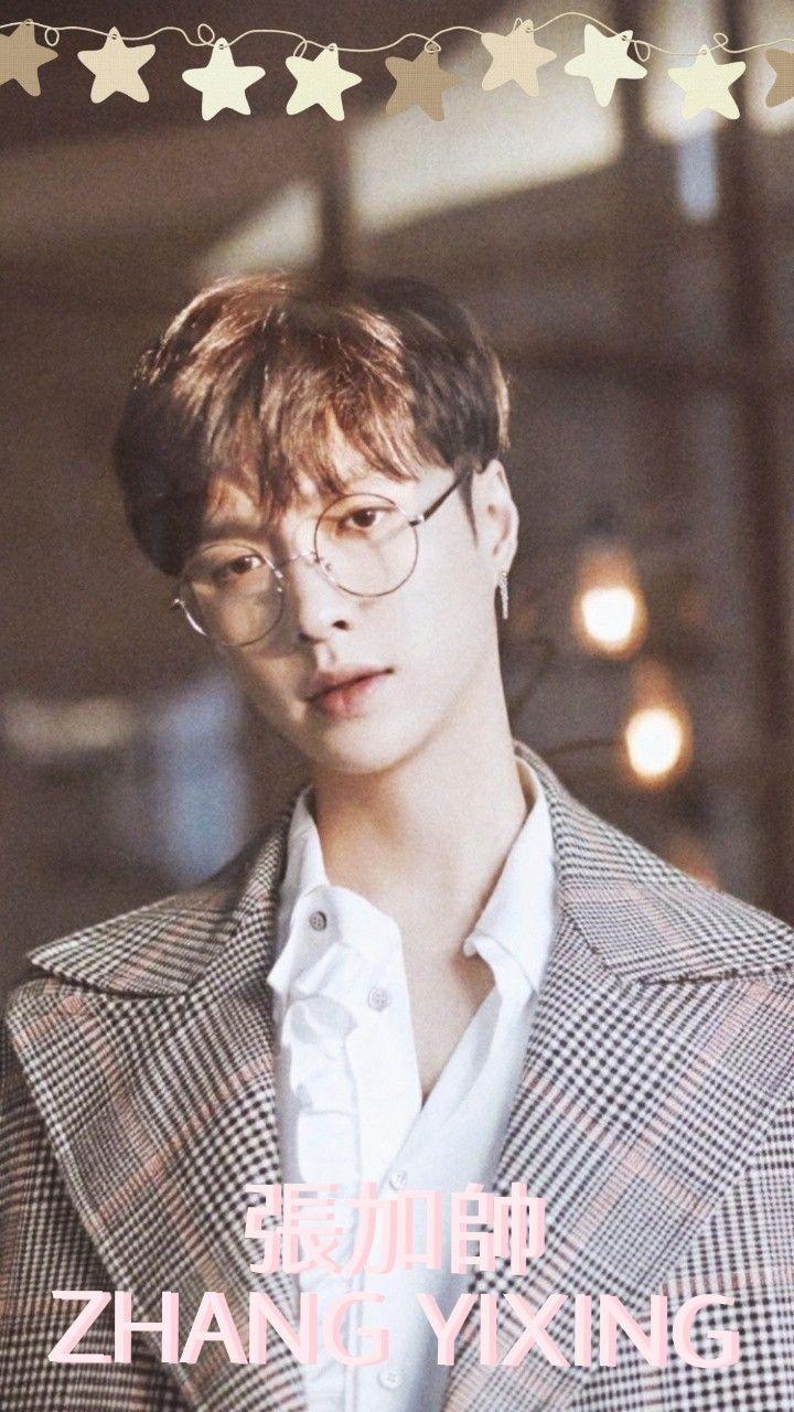 720x1280 wallpaper #lay #zhang#yixing - 张艺兴戴眼镜- 720x1280 HD Wallpaper
