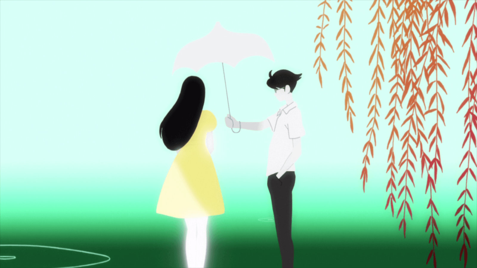 1600x900 illustration, anime, cartoon, The Tatami Galaxy, Yojouhan Shinwa Taikei, brand, Watashi