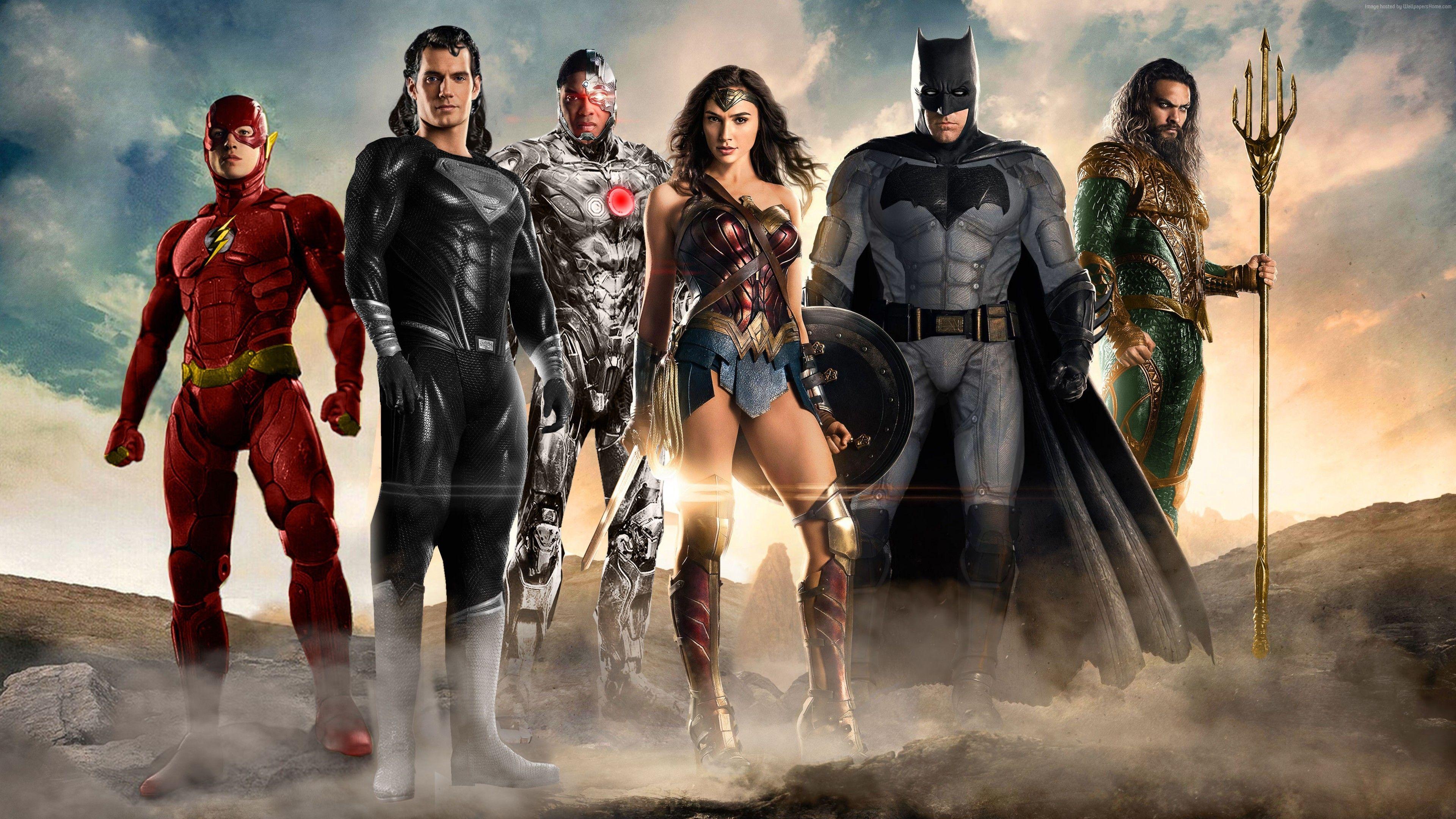 3840x2160 Justice League Wallpaper