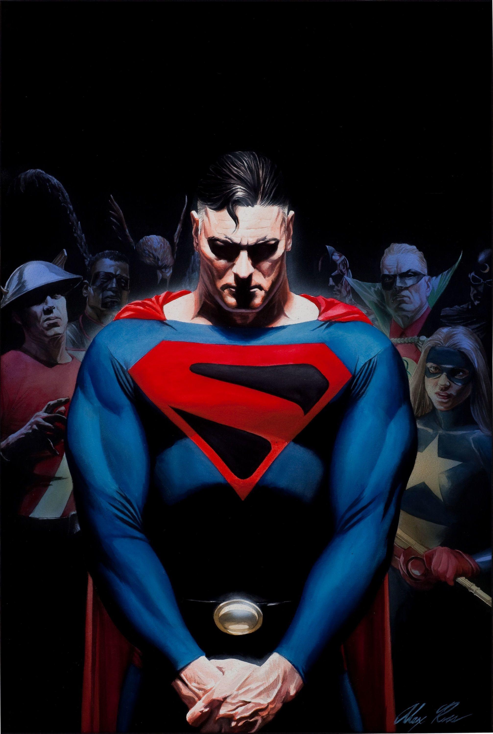 2013x3000 Alex Ross Justice League Wallpaper 62 Image Alex Ross HD Wallpaper