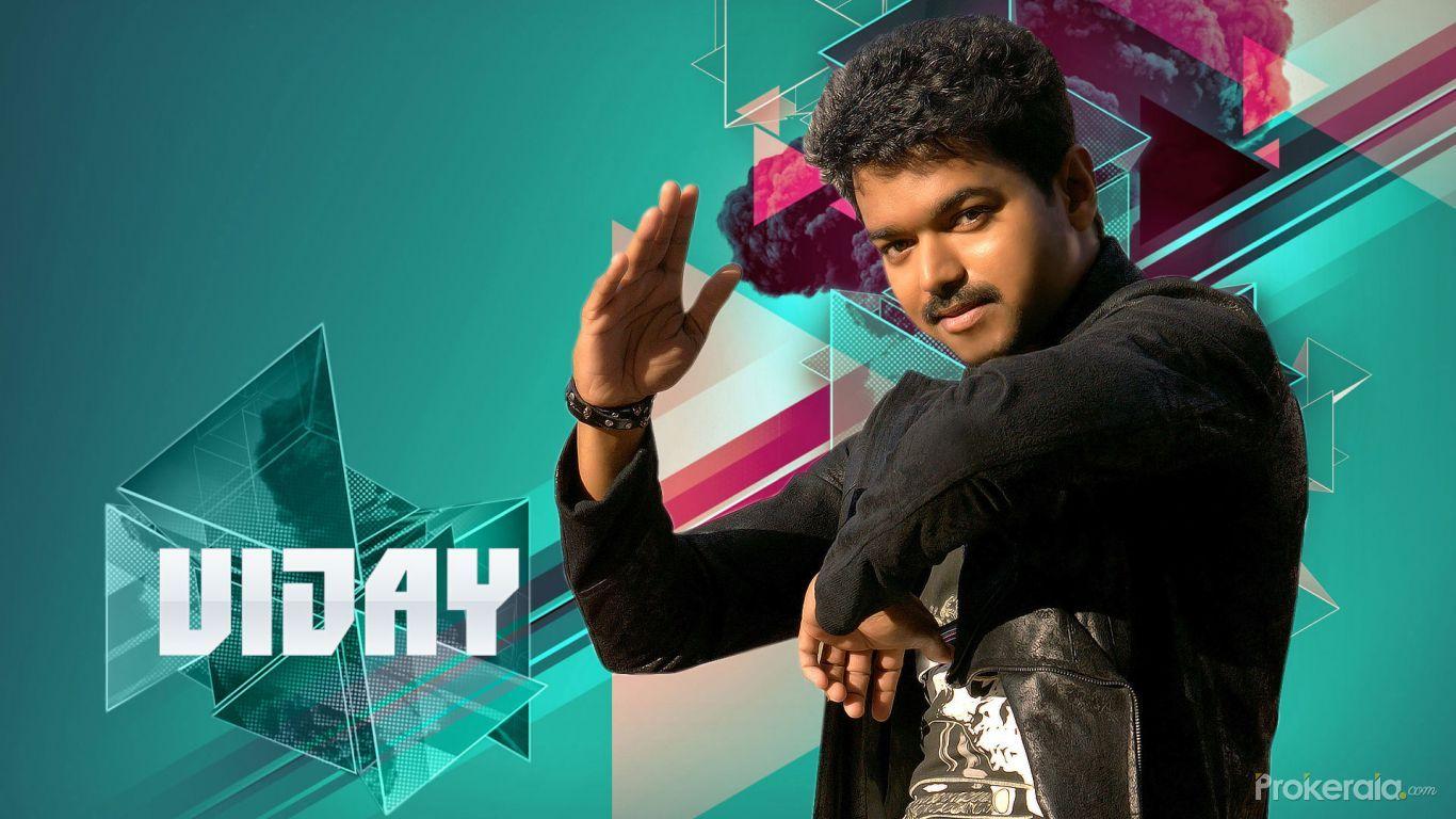 1366x768 Vijay PC Wallpaper