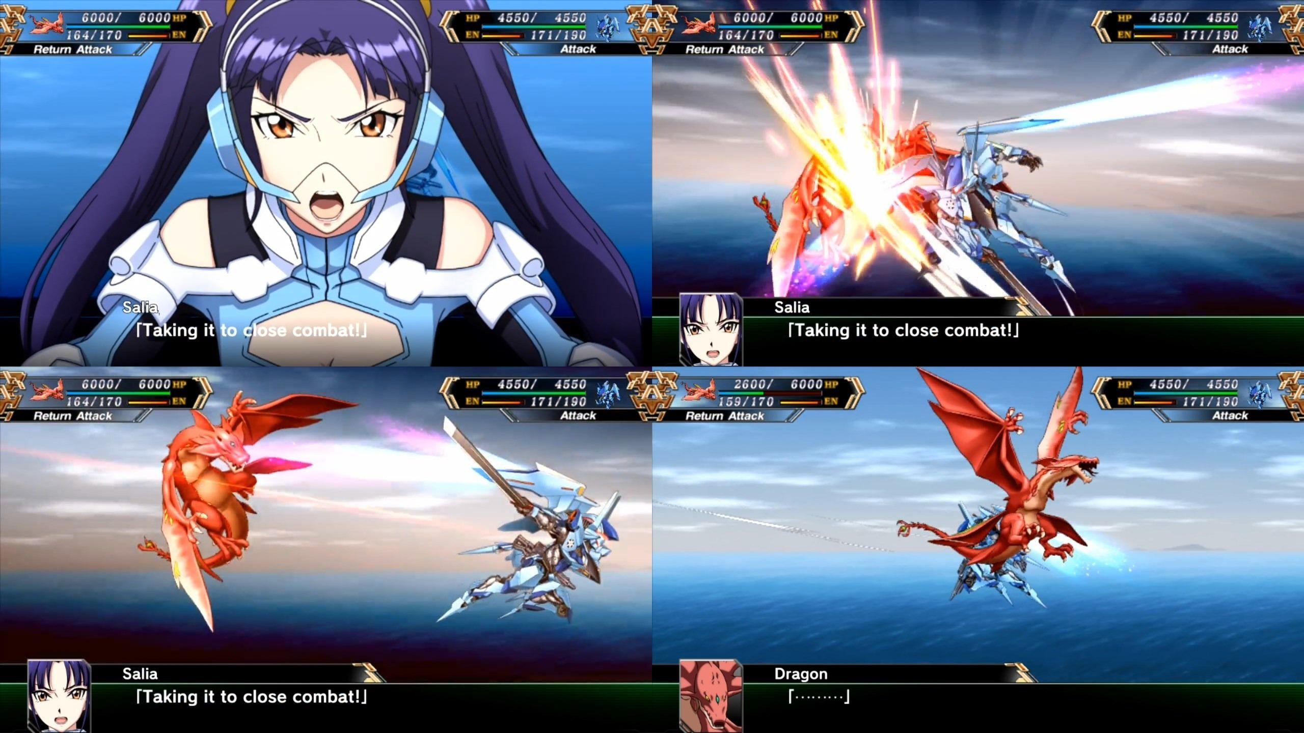 2560x1440 Super Robot Wars Cross Ange