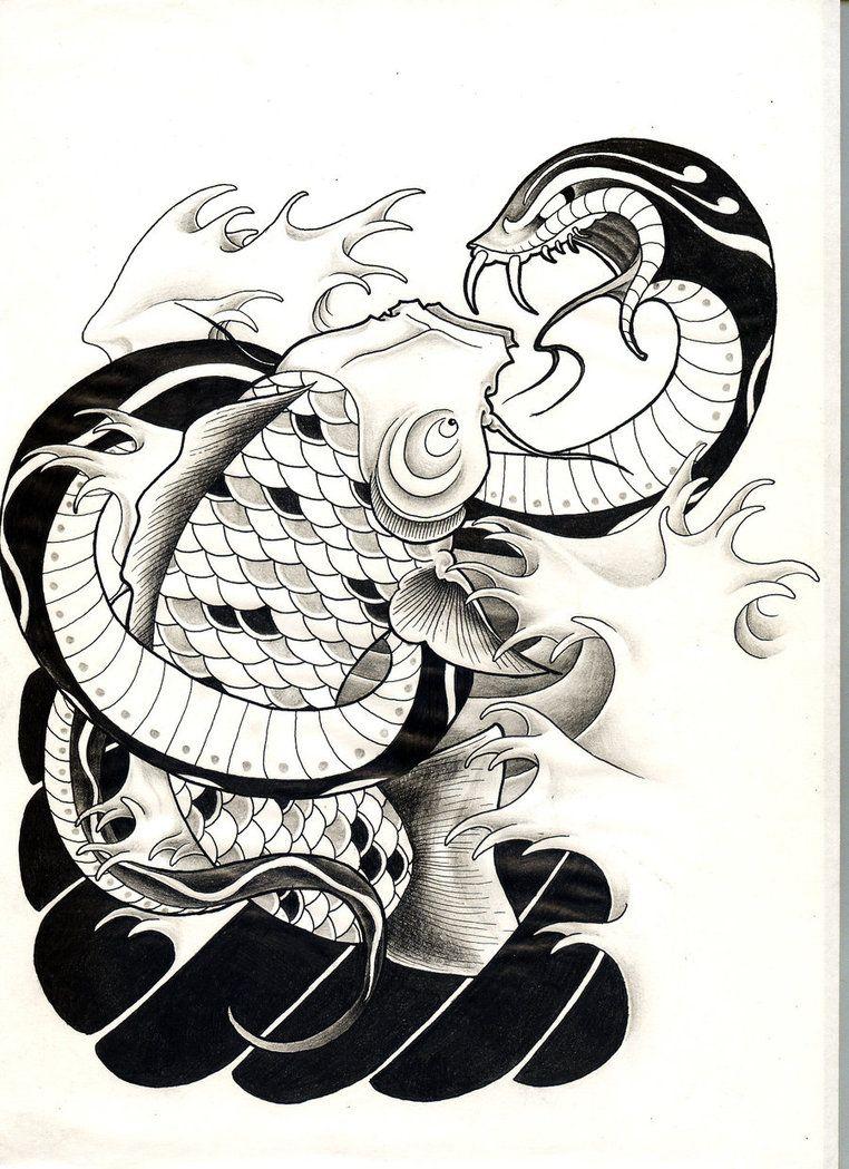 762x1049 Snake'n'Koi