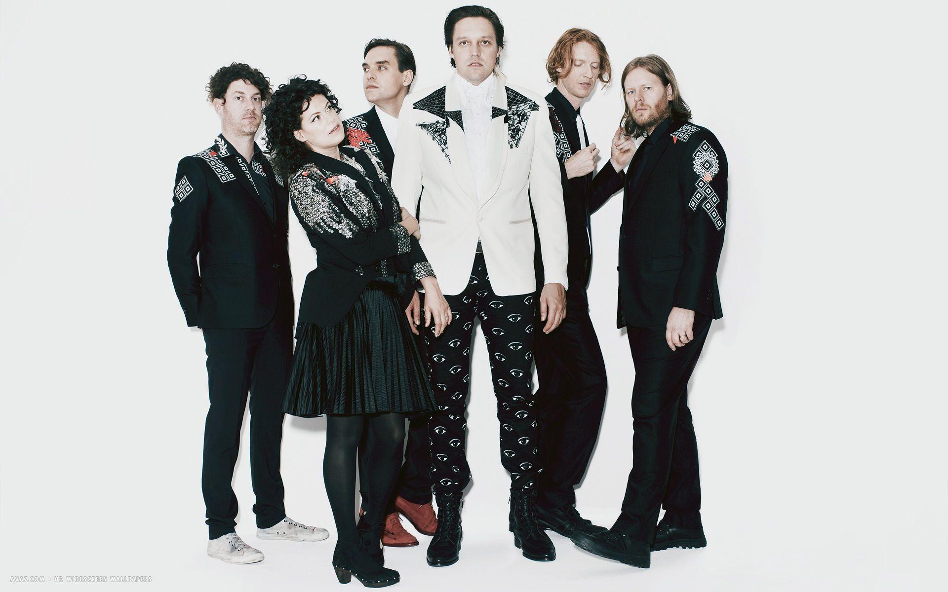1920x1200 arcade fire music band group HD widescreen wallpaper / music bands background