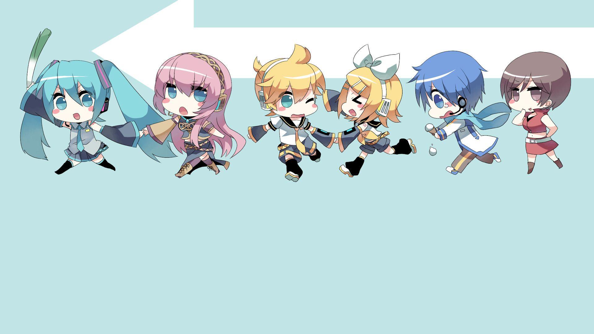 1920x1080 Chibi Wallpaper