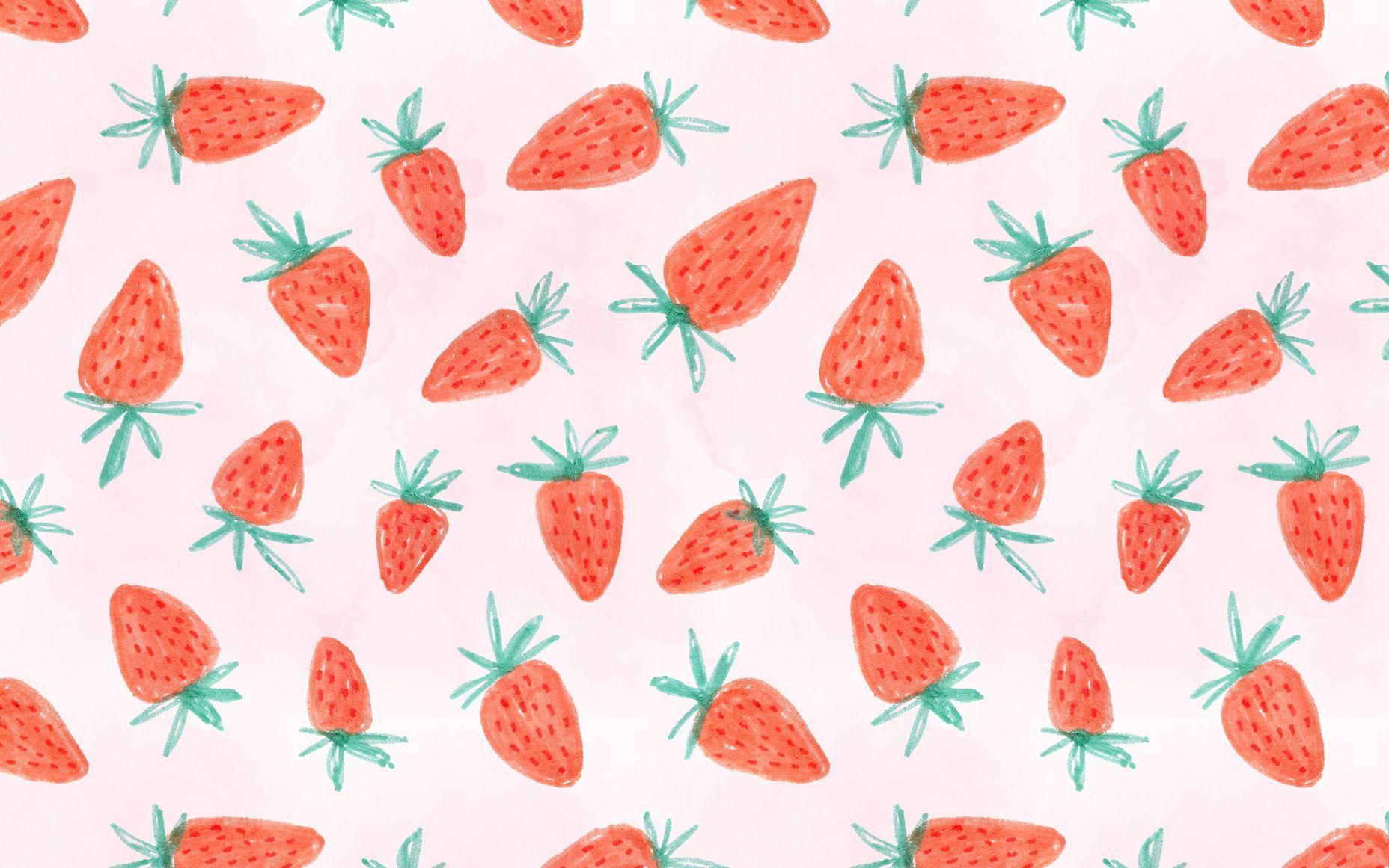 Strawberry Desktop Wallpapers - Top Free Strawberry Desktop Backgrounds