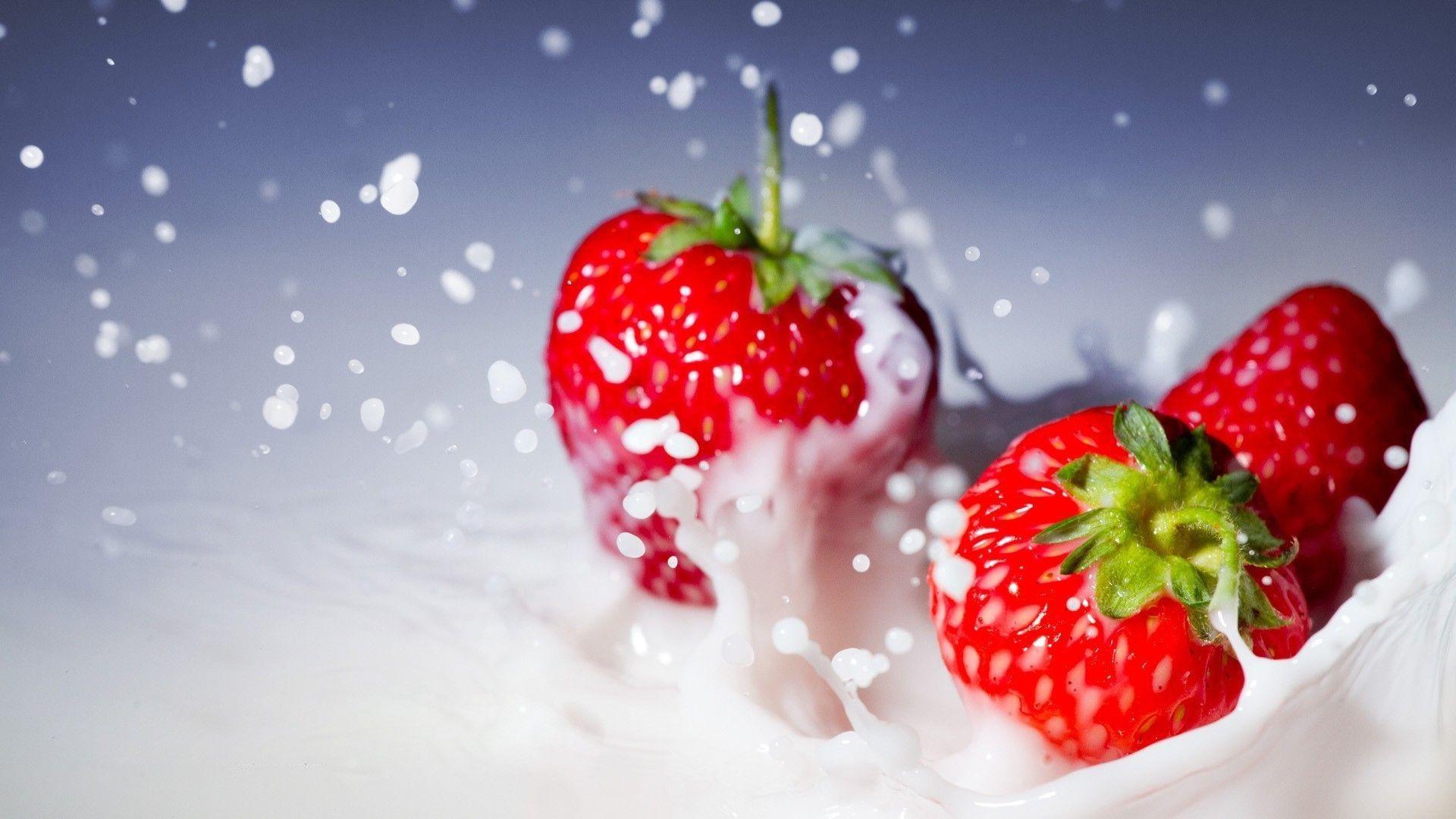 Strawberry Desktop Wallpapers - Top Free Strawberry Desktop Backgrounds ...