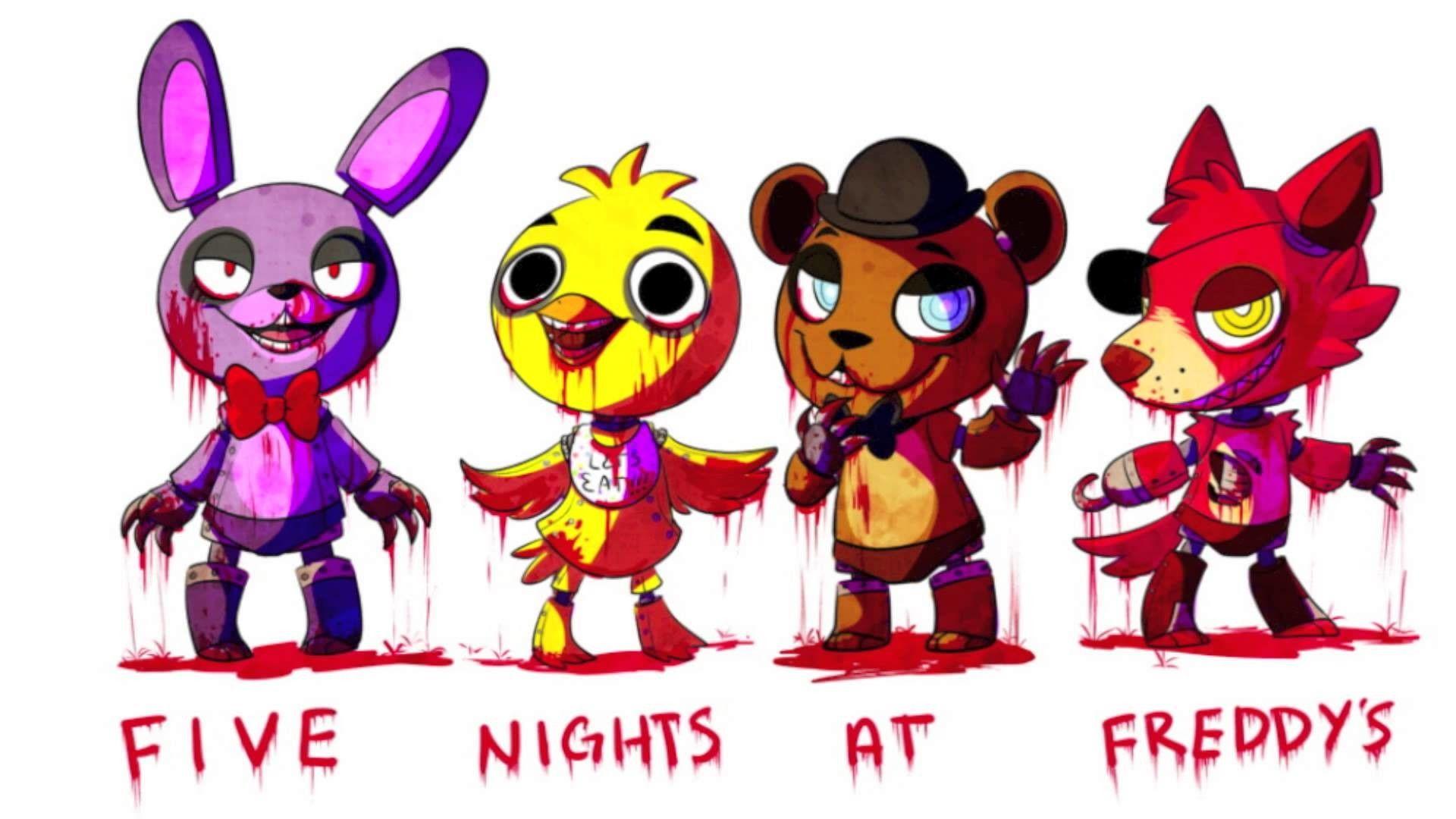 1920x1080 Cute Fnaf Wallpaper
