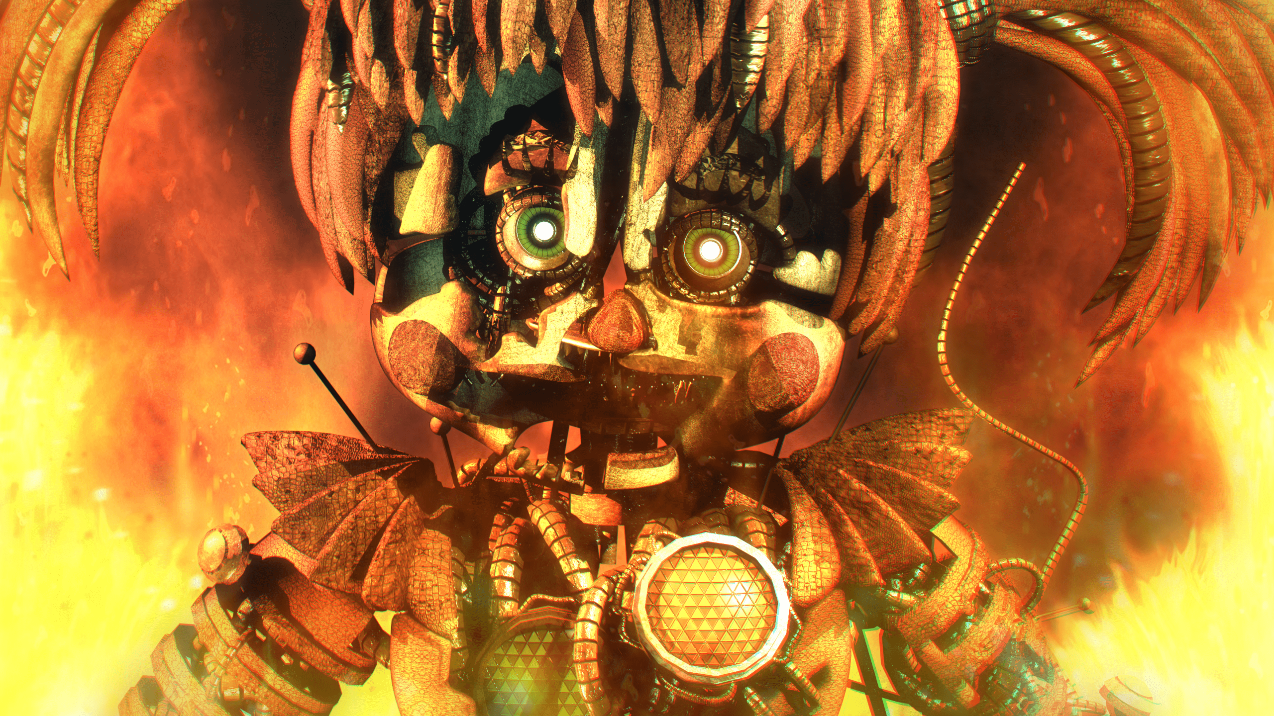 2560x1440 Download 2560x1440 Freddy Fazbear's Pizzeria Simulator, Horror Games Wallpaper for iMac 27 inch