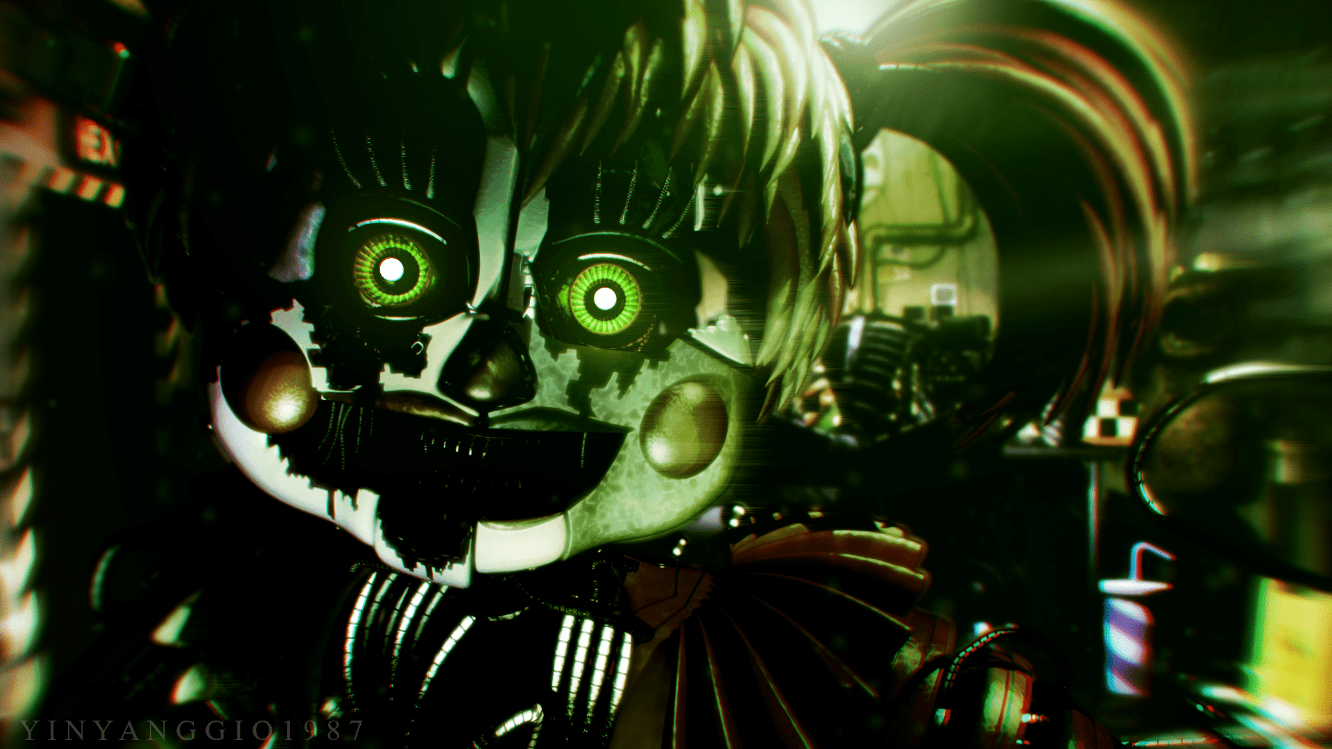 1920x1080 Video Game Freddy Fazbear 039 S Pizzeria Simulator Wallpaper:1920x1080