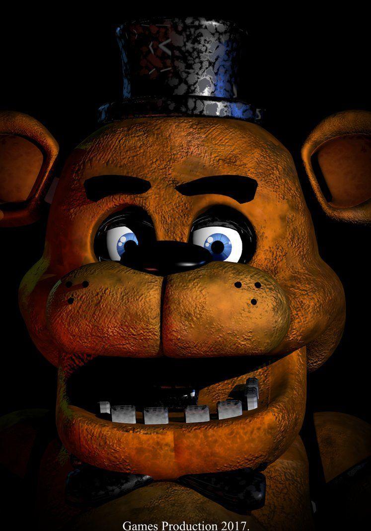 747x1068 3Ds Max Fazbear Poster by GamesProduction. Freddy fazbear, Fnaf drawings, Fnaf freddy