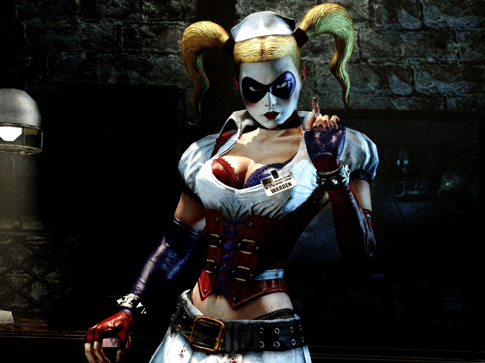1600x1200 Harley Quinn Dc Comics HD Wallpaper HD Wallpaper Game Arkham Asylum Harley Quinn Wallpaper & Background Download