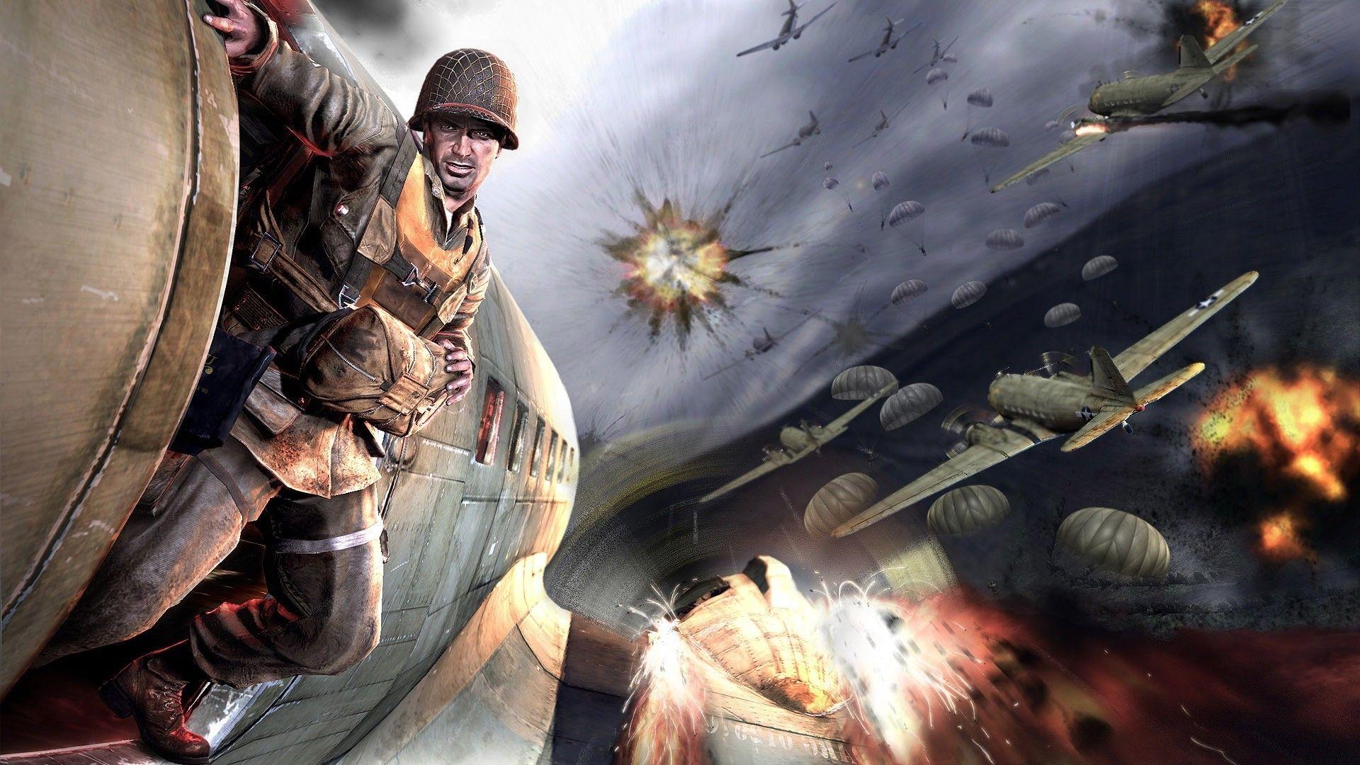 1920x1080 Paratrooper Background. WW2 Paratrooper Wallpaper, Paratrooper Wallpaper and WWII Paratrooper Wallpaper