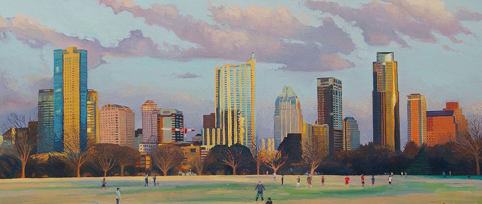 2000x849 November Phone and Desktop Wallpaper Downloads by Austin Artist David Leonard