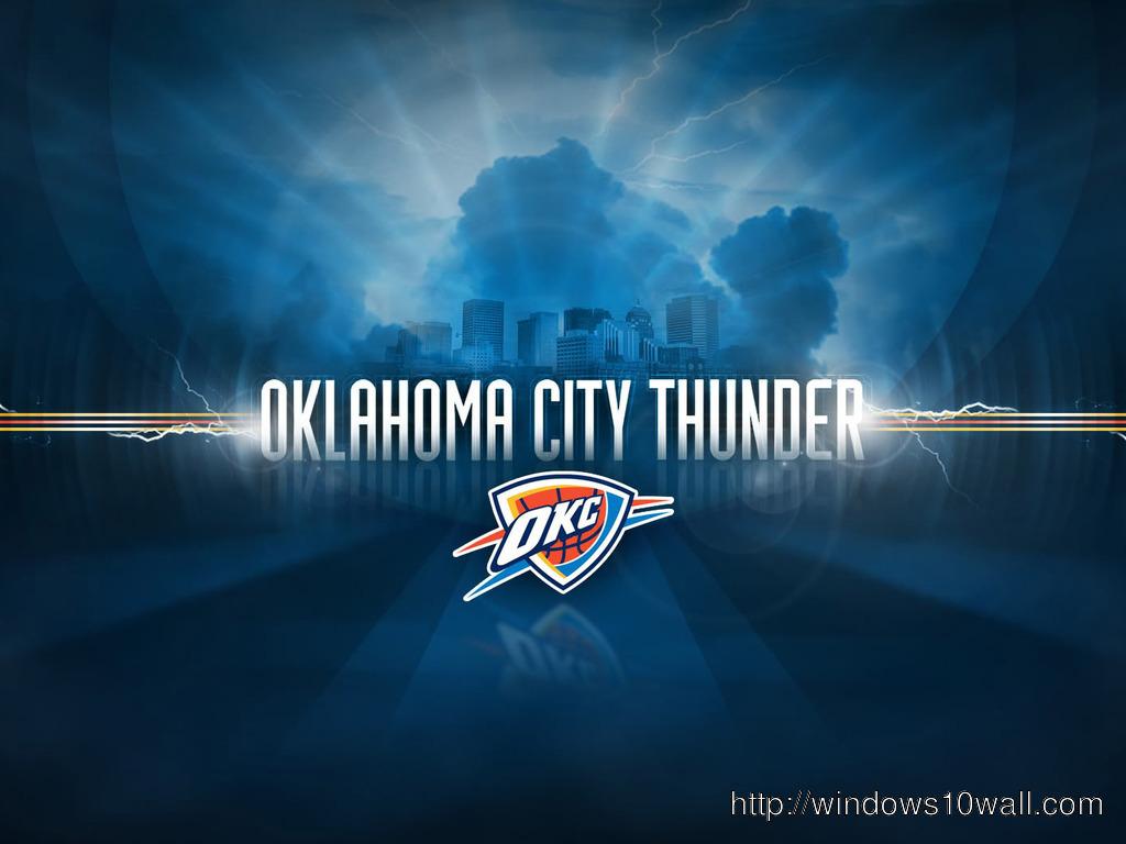 1024x768 Oklahoma City Thunder Background Wallpaper