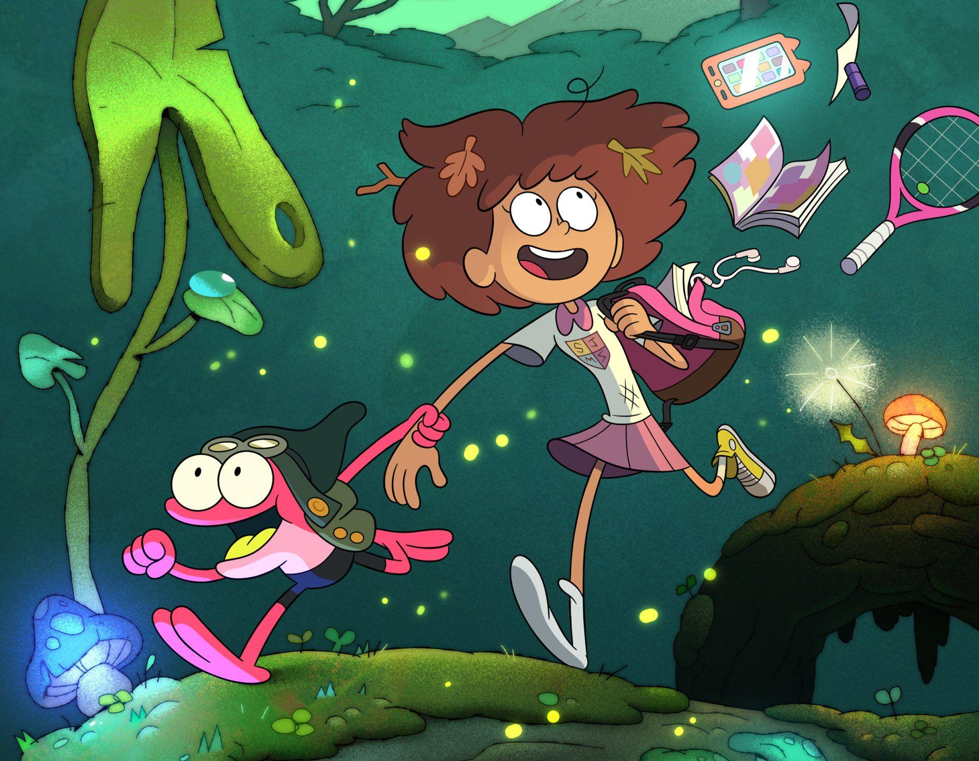 Download Amphibia Night Scenery Wallpaper  Wallpaperscom