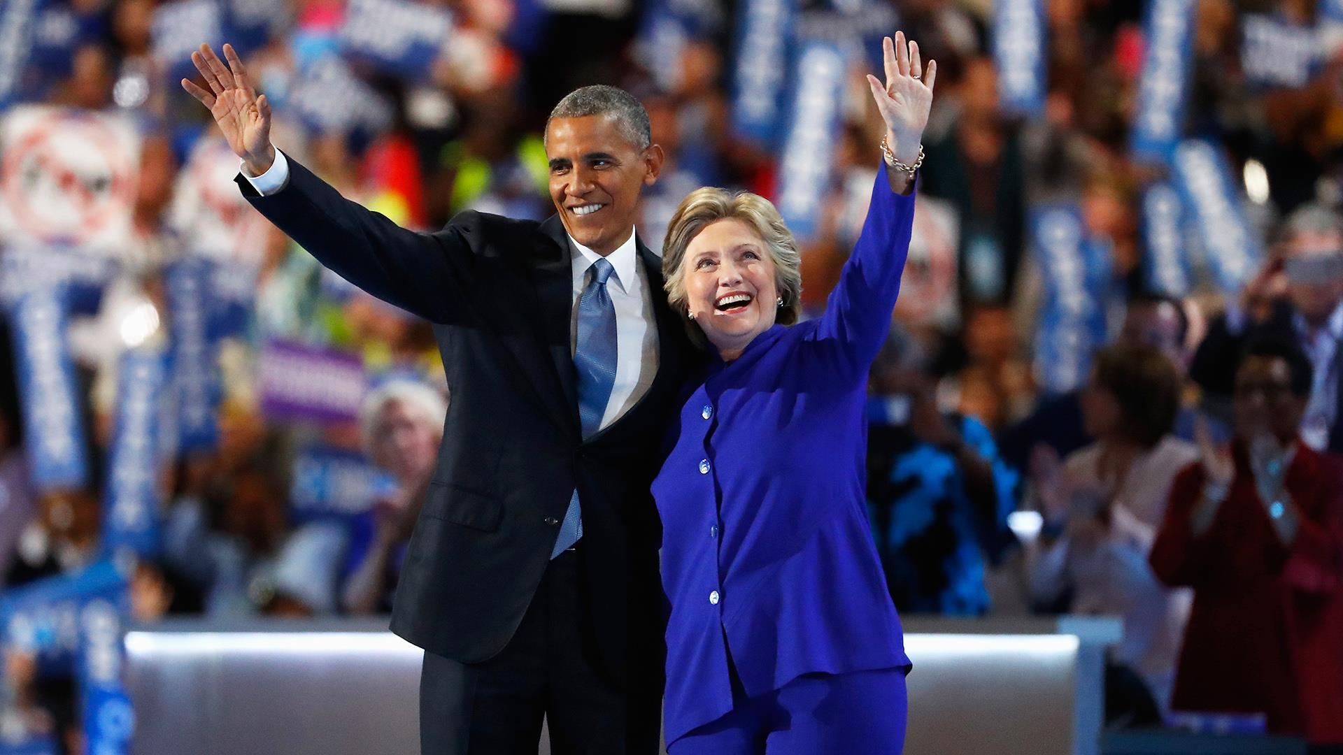1920x1080 President Obama Heaps Praise on Hillary Clinton