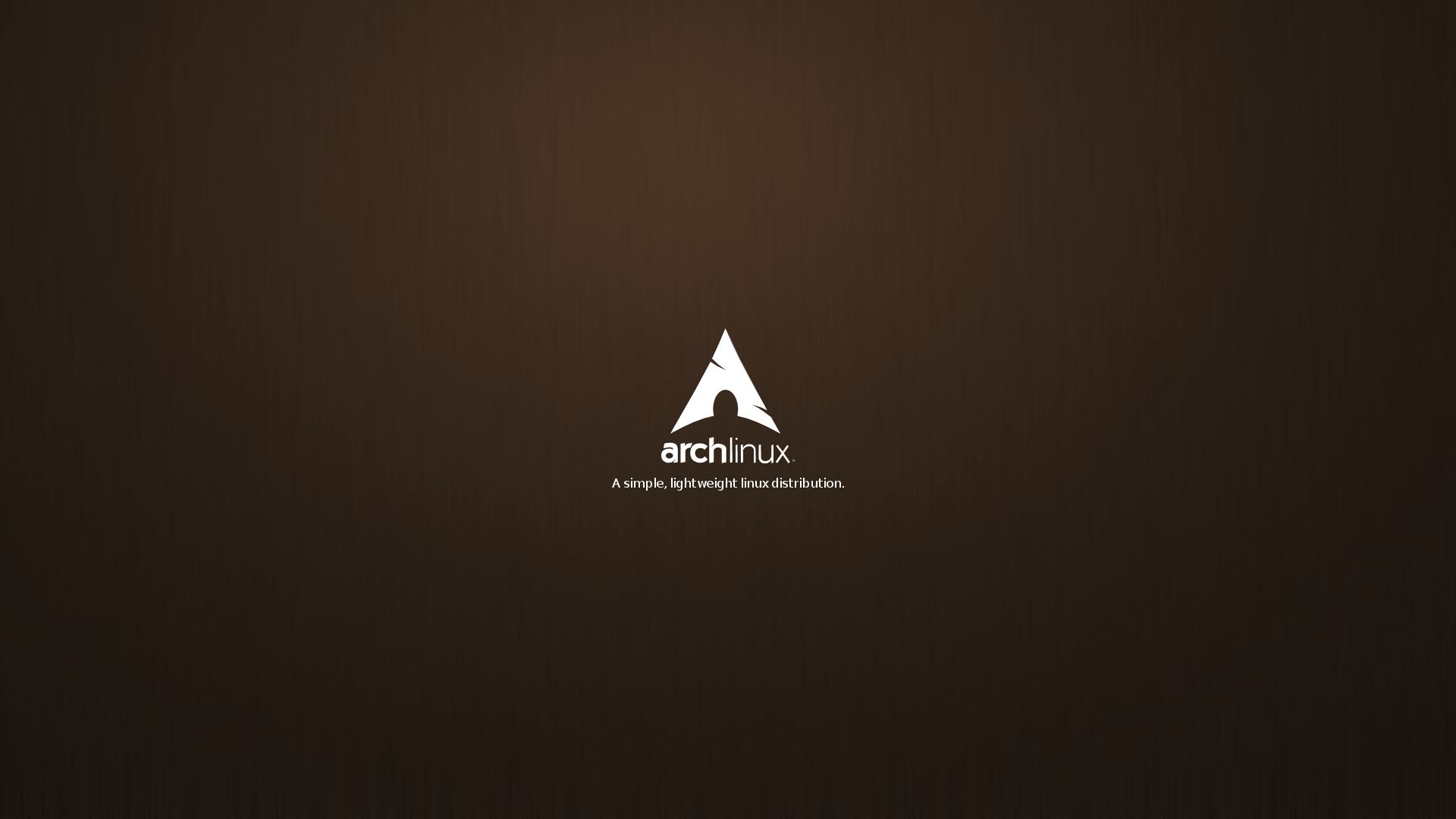 1920x1080 brown, archlinux wallpaper
