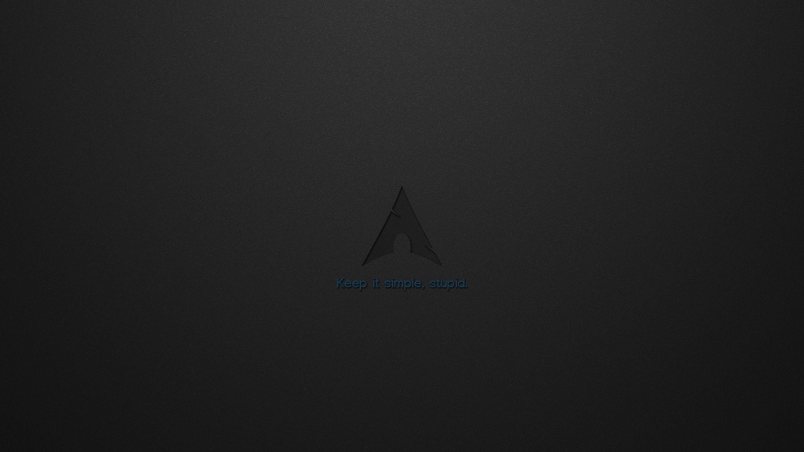 2560x1440 Blackarch Wallpaper
