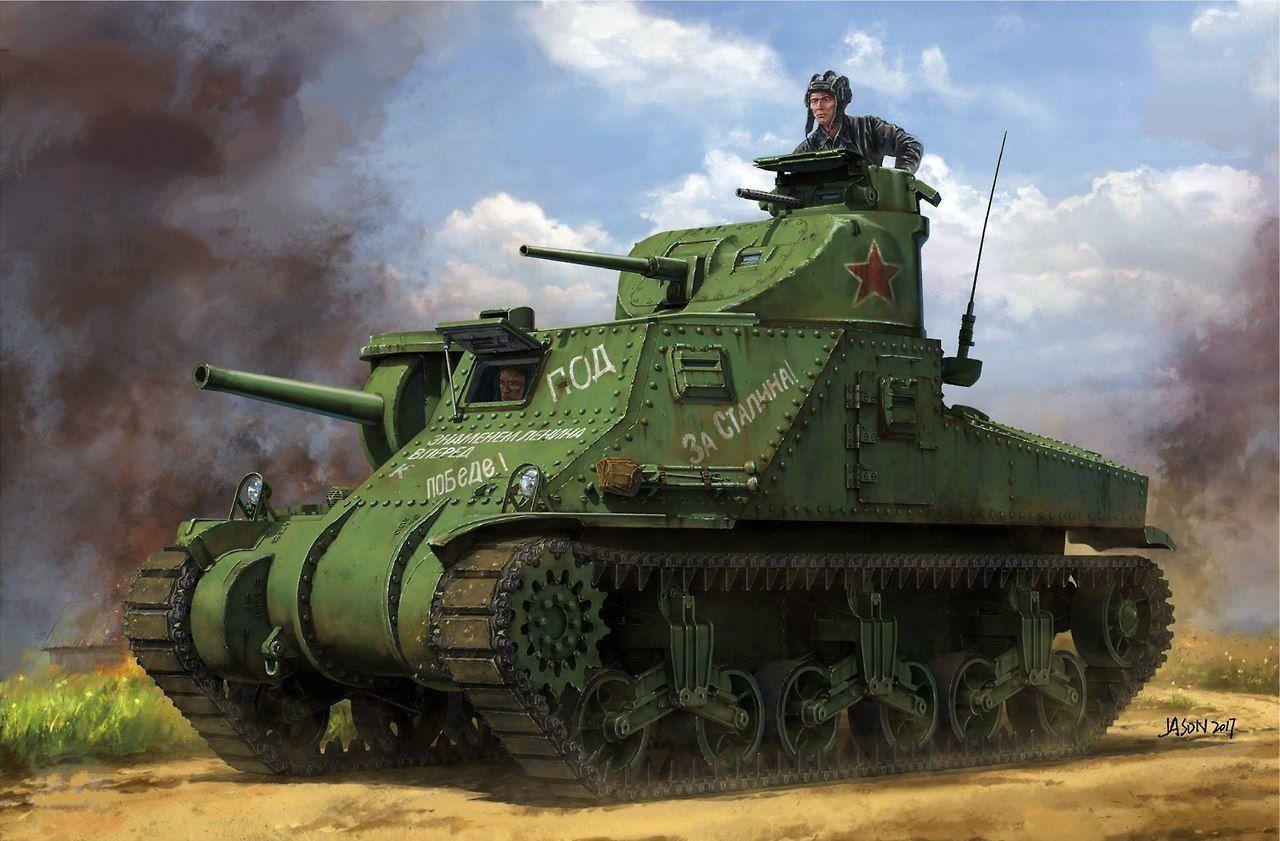 1280x841 American M3 Lee in the service in the red army. In Soviet documents